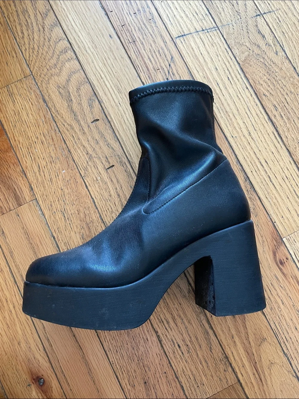 INTENTIONALLY BLANK Platform Ankle Boots